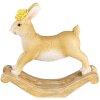 Clayre & Eef Houpací králík Dekorativní figurka hnědá 16x5x14 cm Venkovský styl