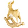 Clayre & Eef Houpací králík Dekorativní figurka hnědá 16x5x14 cm Venkovský styl