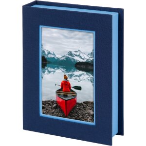 Goldbuch úložný box Bella Vista plátno 19 x 14 cm foto okno 4 barvy