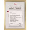 Designový rám Walther Beyond 21x29,7 cm šampaňské zlato stříbrný okraj