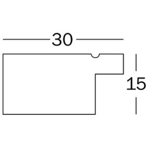 Designový rám Walther Beyond 21x29,7 cm ocelový stříbrný vnitřní okraj čiré sklo