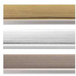 Designový rám Walther Beyond 21x29,7 cm stříbrný čiré sklo zadní panel MDF
