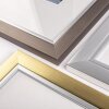 Designový rám Walther Beyond 21x29,7 cm stříbrný čiré sklo zadní panel MDF