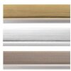 Designový rám Walther Beyond 21x29,7 cm stříbrný čiré sklo zadní panel MDF