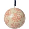 Clayre & Eef 6CE2106M Dekorace Koule Ø 8 cm Vintage Keramika Béžová Růžová