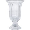 Clayre & Eef 6GL5029 Skleněná váza Transparent Ø 12 cm Výška 19 cm