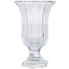 Clayre & Eef 6GL5029 Skleněná váza Transparent Ø 12 cm Výška 19 cm