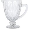 Clayre & Eef 6GL5045 Skleněný džbán 1000 ml Transparentní