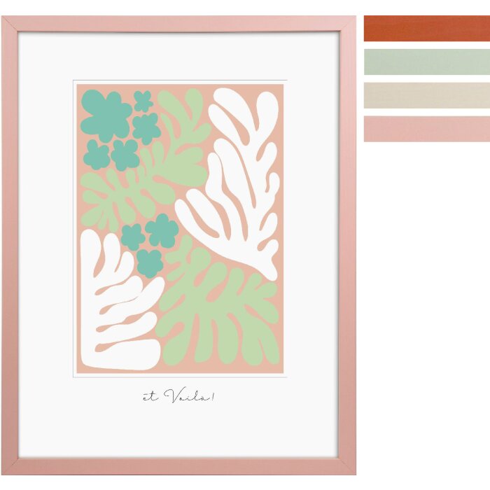 Goldbuch Dřevěný rám Aura 10x10 cm až 40x50 cm Rust Peppermint Dirty Rose Beige
