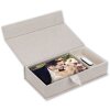 ZEP USB Photo Box Lodi Beige Linen 23x12,5x5 cm bez USB klíče