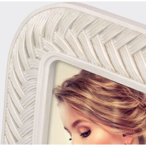 Polyresinový obrazový rám ZEP Ryes 13x18 cm bílý