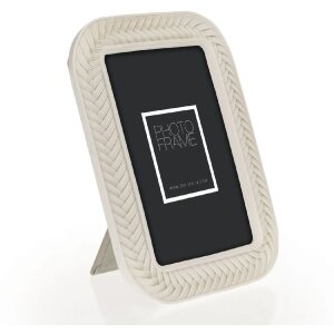 Polyresinový obrazový rám ZEP Ryes 13x18 cm bílý