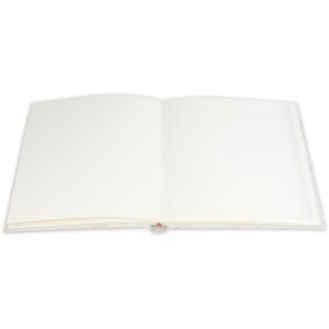 ZEP Fotoalbum Symphony 5 Rýžový papír Srdce Dekor Bílý 23x23cm
