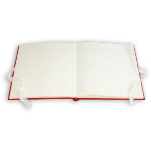 ZEP fotoalbum Symphony 7 látkové červené srdce 23x23cm 28 stran s dárkovou krabičkou