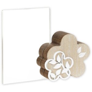 Akrylový a dřevěný rám ZEP Flora...