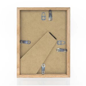 ZEP Dřevěný obrazový rám Malmo Brown 30x30 cm s paspartou 20x20 cm