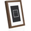 ZEP Dřevěný obrazový rám Malmo Brown 30x30 cm s paspartou 20x20 cm