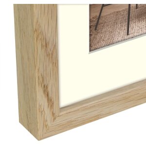 ZEP Dřevěný obrazový rám Malmo Nature 40x50 cm s paspartou 30x40 cm