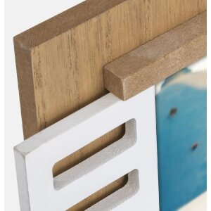 ZEP Dřevěný obrazový rám Procida Brown 10x15 cm s okenicemi