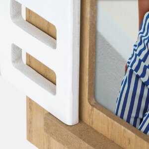 ZEP Dřevěný obrazový rám Procida Brown 10x15 cm s okenicemi