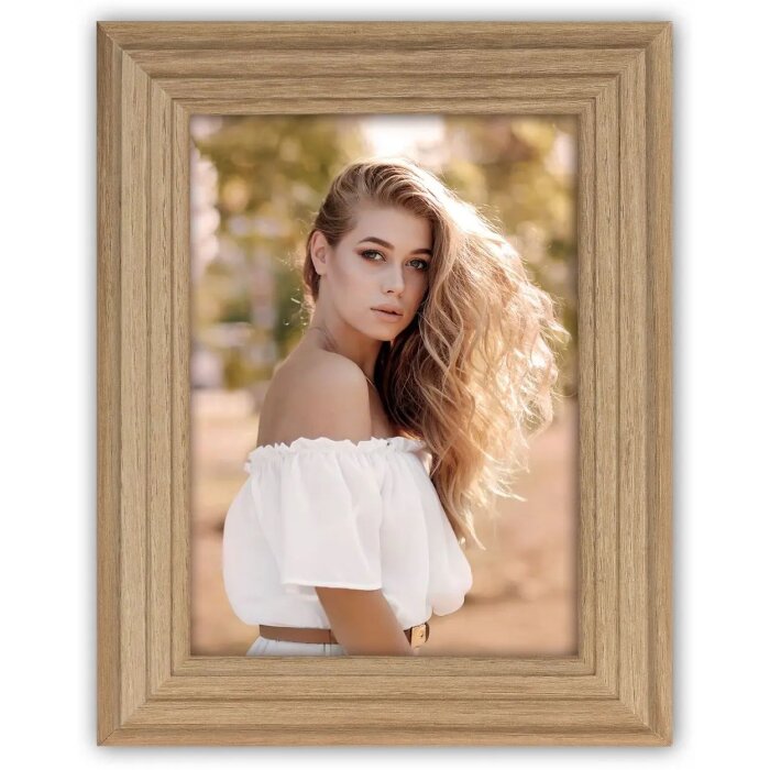 ZEP Dřevěný rámeček na obrázky Valencia Brown 10x15 cm