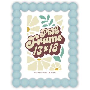 Dřevěný obrazový rám ZEP Pop Blue...