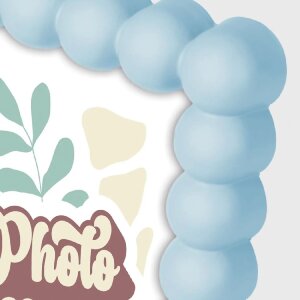 ZEP Dřevěný rámeček na obrázky Pop Blue 15x20 cm