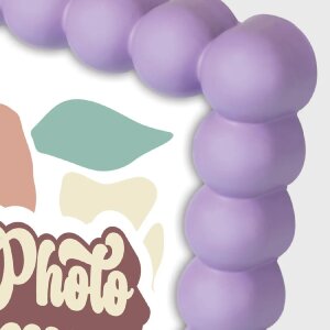 ZEP Dřevěný rámeček na obrázky Pop Violet 10x15 cm