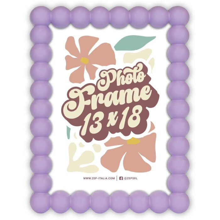 ZEP Dřevěný rámeček na obrázky Pop Violet 15x20 cm