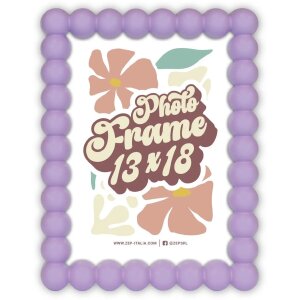 ZEP Деревяна фоторамка Pop Violet 15x20 см
