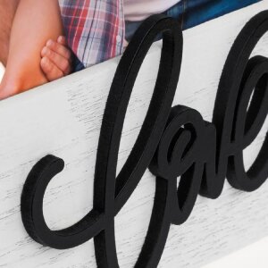 ZEP Dřevěný rámeček na obrázky Gianna Black 10x15 cm