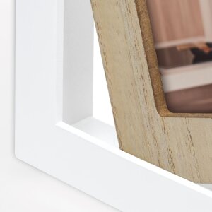 ZEP Gallery obrazový rám Melody pro 3 fotografie 10x15 cm Dřevěný rám k montáži na stěnu