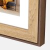 ZEP fotogalerie Lugo rámeček na 3 fotografie 10x15 cm vzhled dřeva k montáži na zeď