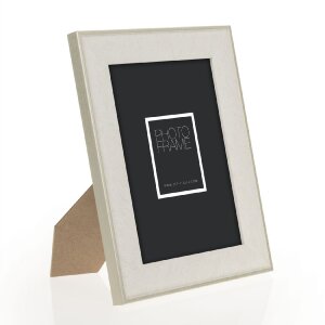 ZEP obrazový rám Colmar White 10x15 cm vzhled dřeva se stojanem
