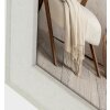 ZEP obrazový rám Colmar White 10x15 cm vzhled dřeva se stojanem