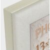 ZEP obrazový rám Colmar White 10x15 cm vzhled dřeva se stojanem