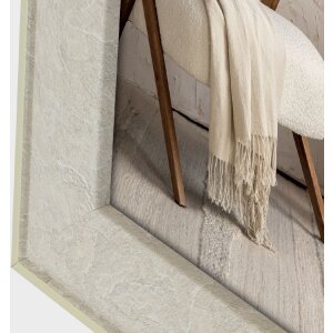 ZEP obrazový rám Colmar Grey 10x15 cm vzhled dřeva se stojanem pro montáž na zeď