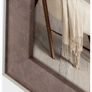Rám na obrazy ZEP Colmar Brown 20x30 cm polystyrenový stojanový držák na zeď
