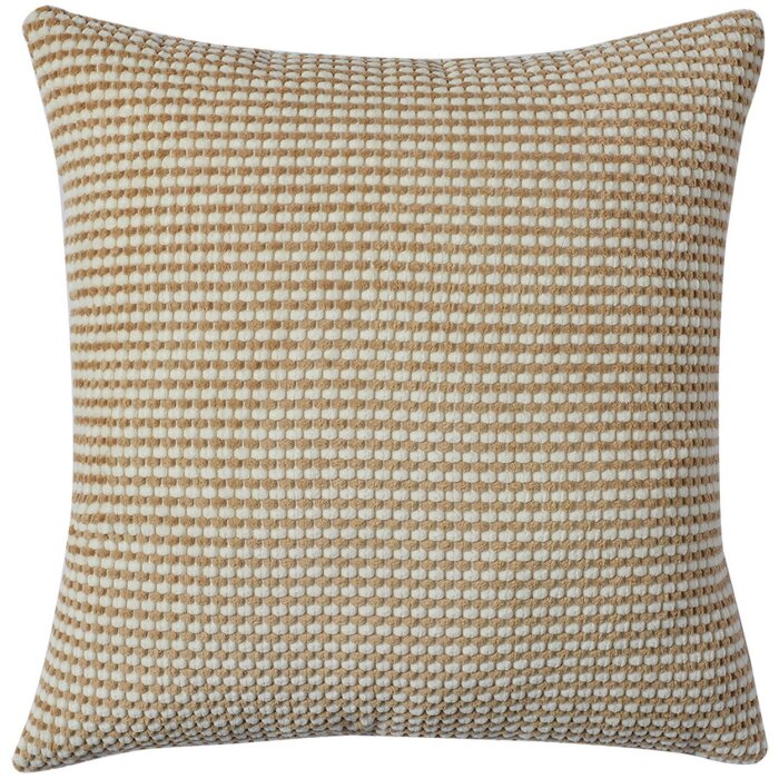 Clayre & Eef KT021.398 Povlak na polštář 45x45 cm hnědý bílý