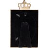 Clayre & Eef Fotorámeček 2F1245 Barokní fotorámeček Crown 10x15 cm Zlatohnědý