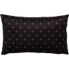 Clayre & Eef BHS36-4 Povlak na polštář 30x50 cm Black White Romantic Design