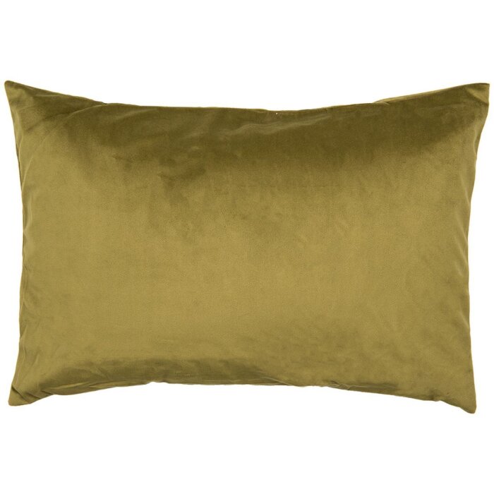 Clayre & Eef povlak na polštář 35x50 cm zelený polyester ve venkovském stylu
