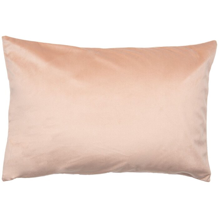 Clayre & Eef Povlak na polštář 35x50 cm Růžový venkovský styl Polyester Obdélníkový