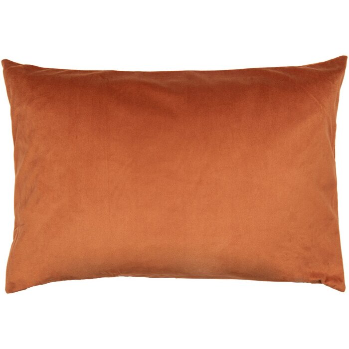 Clayre & Eef povlak na polštář 35x50 cm oranžový polyester ve venkovském stylu