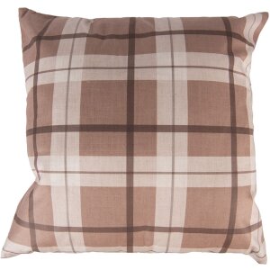 Clayre & Eef NWV20-1 Povlak na polštář 45x45 cm Béžová Hnědá Venkovský styl