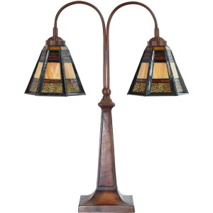 LumiLamp 5LL-6366 Stolní lampa Tiffany z...