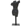 Mauro Ferretti Sculpture Museum Žena 19x17x50 cm černá