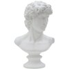 Mauro Ferretti socha Roman 21,5x14,5x34 cm bílá
