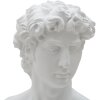 Mauro Ferretti socha Roman 21,5x14,5x34 cm bílá