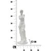 Mauro Ferretti socha Statua ženy 14x12x49 cm bílá